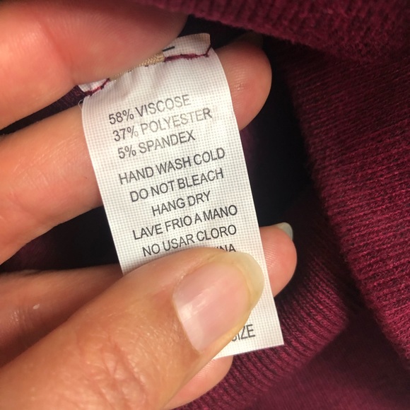 ❗️Last 1! WINE High Waist Tummy Control Legging - Picture 5 of 5